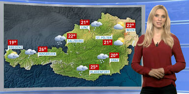 Wetterupdate: Sonne, Wolken und Schauer