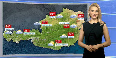 Wetterupdate: Sehr sonnig, Gewitter im Bergland