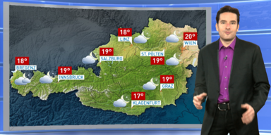 Das Wetterupdate: Sonnig, auffrischender Südwind