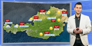 Das Wetterupdate: Überwiegend Sonnenschein, teils lebhafter Westwind