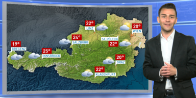 Das Wetterupdate: Meist sonnig, von Westen her wolkig