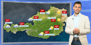 Das Wetterupdate: Überwiegend sonnig, an der Alpennordseite teils regnerisch