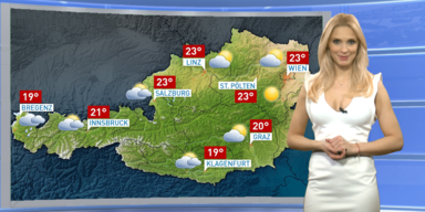 Wetterupdate: Meist sonnig, nachmittags Regen möglich