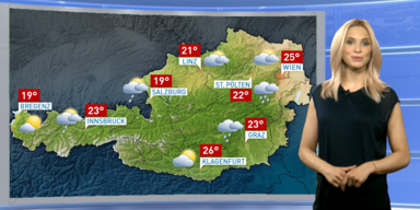 Wetterupdate: Vorerst sonig, dann Gewitter