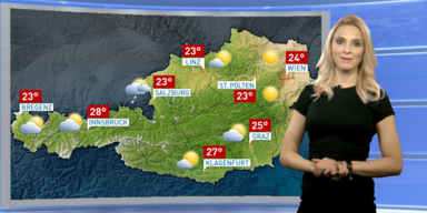 Wetterupdate: Viel Sonne, nur vereinzelt Gewitter