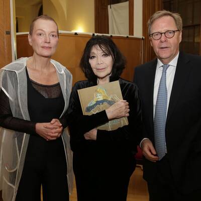 Juliette Greco im Kunstforum