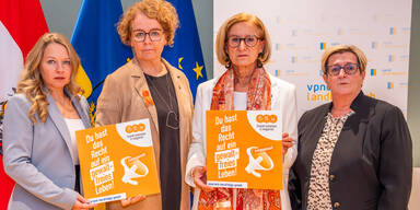 "In Orange": Gemeinsam gegen Gewalt an Frauen