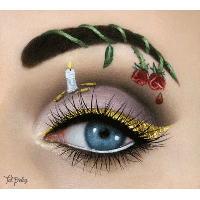 Kunst am Auge von Tal Peleg