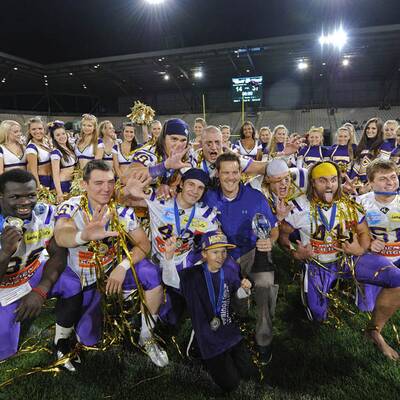 Vikings gewinnen gegen Raiders