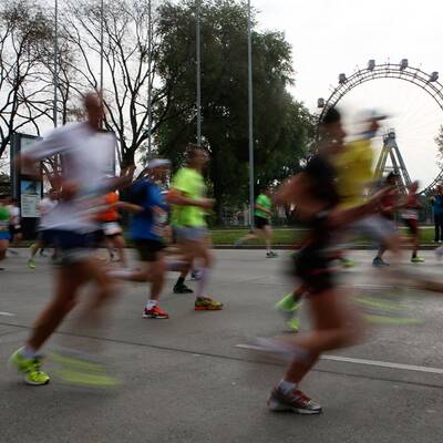 Bilder zum Wien-Marathon 