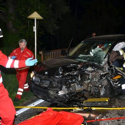 Bilder: Verletzte bei Unfall mit Reh