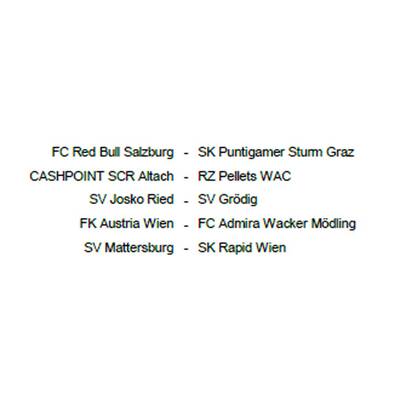 36.Runde 15. Mai 2016