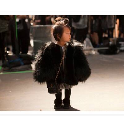  Aila Wang ist die wohl jüngste Fashionista 