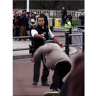 Polizei stoppte Mann mit Messern