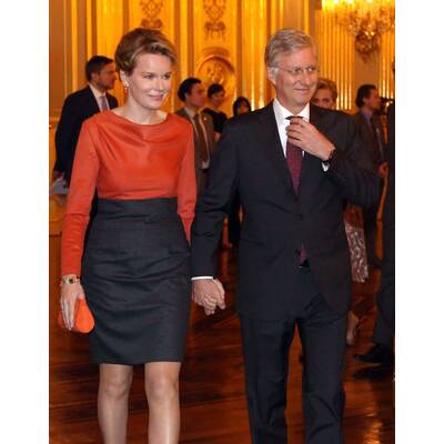 Royales Aufgebot zur Krönung