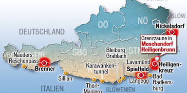 Schlepper: Kurs auf &Ouml;sterreich