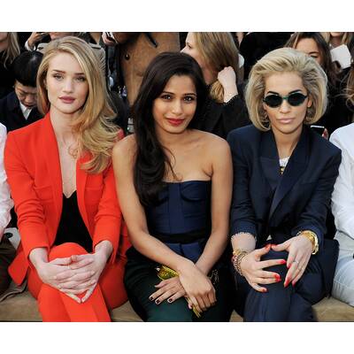 Stars bei der London Fashion Week 2013