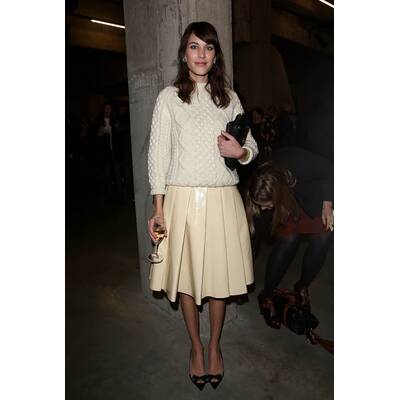 Stars bei der London Fashion Week 2013