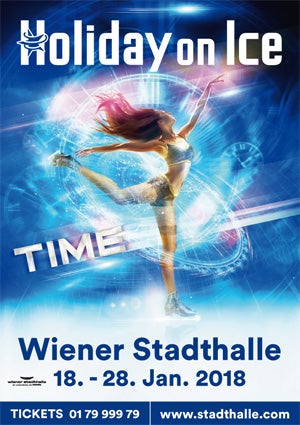 Hilday on Ice TIME Plakat