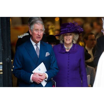 Royales Aufgebot zur Krönung