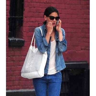 Katie Holmes in Outfit von gestern!