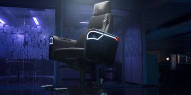 VW baut 20 km/h schnellen E-B&uuml;rosessel mit Sitzheizung und Hupe