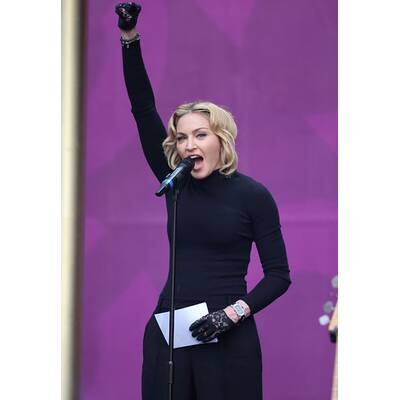 Madonna mit aufgedunsenem Gesicht