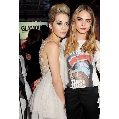 BFFs: Cara Delevingne & Rita Ora 
