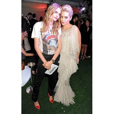 BFFs: Cara Delevingne & Rita Ora 