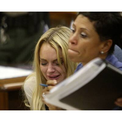 Lindsay Lohan: Tränen vor Gericht