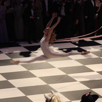 Der Auftakt zu einer wundervollen Ballnacht.