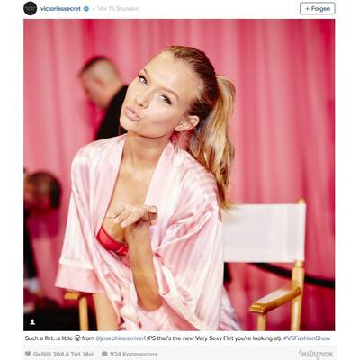 Die 24 schönsten Instagram-Snaps der Victoria's Secret Show 