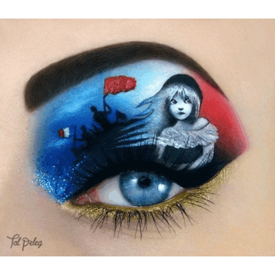 Kunst am Auge von Tal Peleg