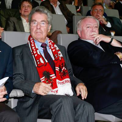 So feierte die Prominenz mit dem ÖFB-Team