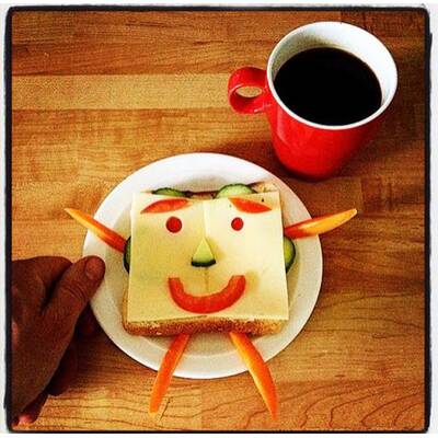 Smile! - Dieses Essen lächelt zurück! 