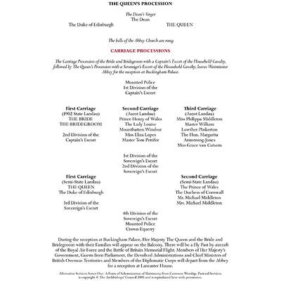 The Royal Wedding: Official Programme