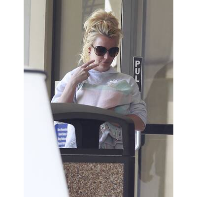 Britney Spears bringt ihr Hündchen zum Arzt