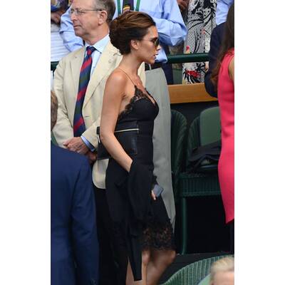 Victoria Beckham:  Negligé bei Wimbledon