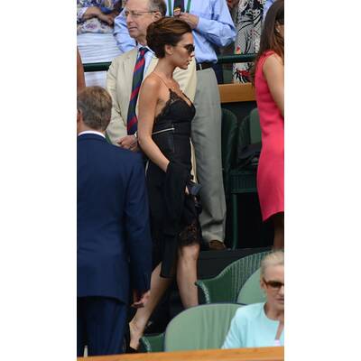 Victoria Beckham:  Negligé bei Wimbledon