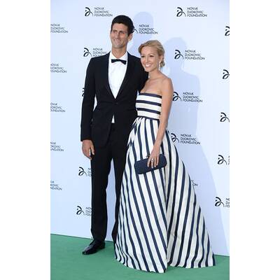 Djokovic Gala: Stars im Gothic-Look