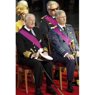 Abdankung von Belgiens König Albert II