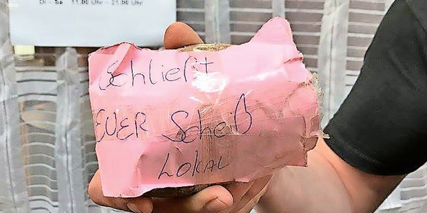 Vandalen demolierten Burger-Laden