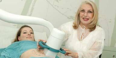 Ultraschall l&auml;sst Fett schmelzen