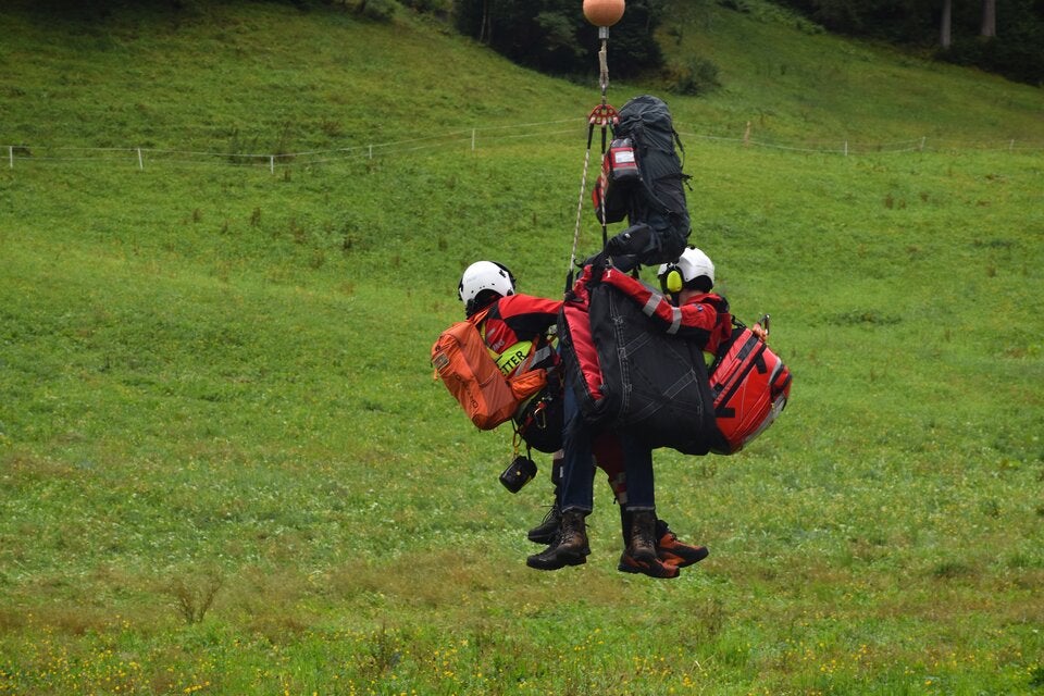 Wanderer in Not Tirol