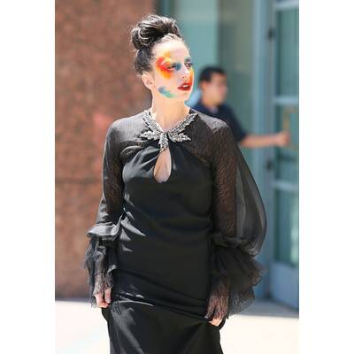 Lady Gaga im Clowns Kostüm