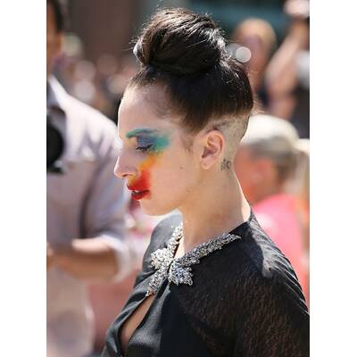 Lady Gaga im Clowns Kostüm