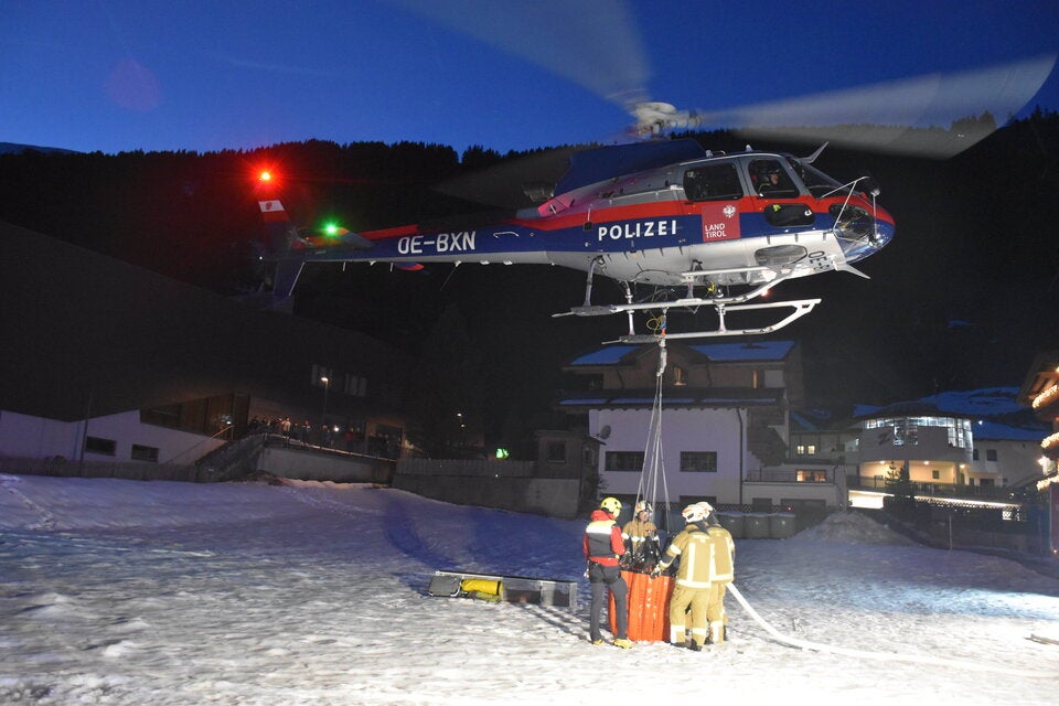 Waldbrand bei Gondelbahn Eggalmbahn in Lanersbach