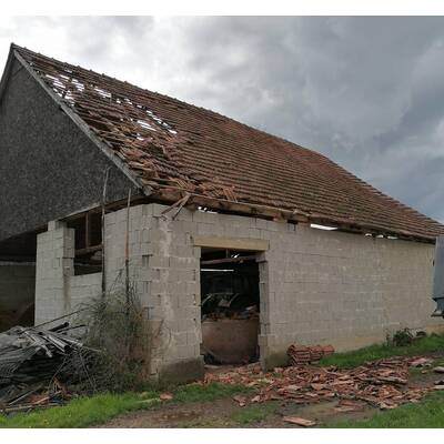 Tornado verwüstet Oberfladnitz im Waldviertel