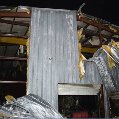 Spur der Verwüstung