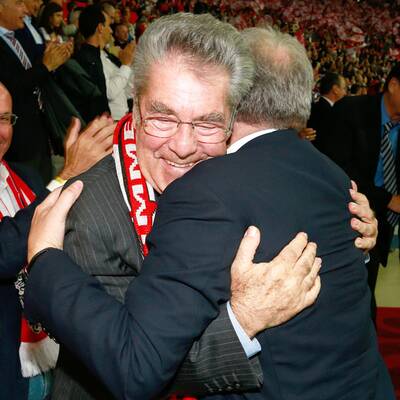 So feierte die Prominenz mit dem ÖFB-Team